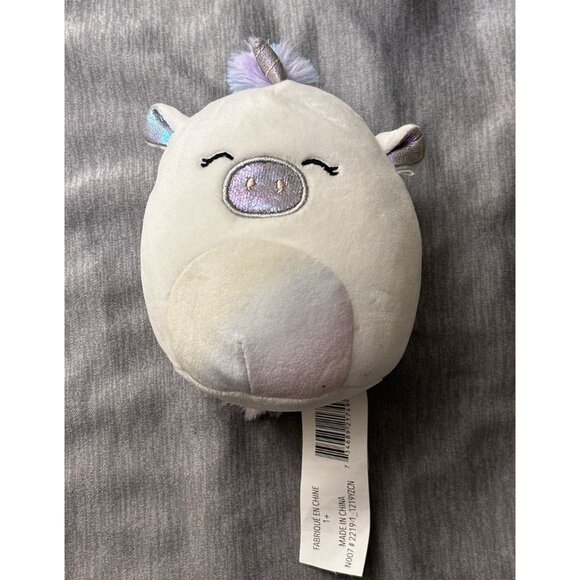 Kelly Toy Squishmallow Halloween Squad Unicorn 5'' Plush Toy For Kids White - Picture 1 of 6